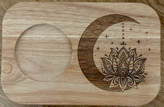 Tea Serving Board: Spiritual, Moon