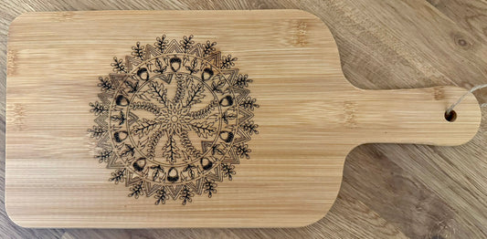 Chopping Board: Autumn Swirl